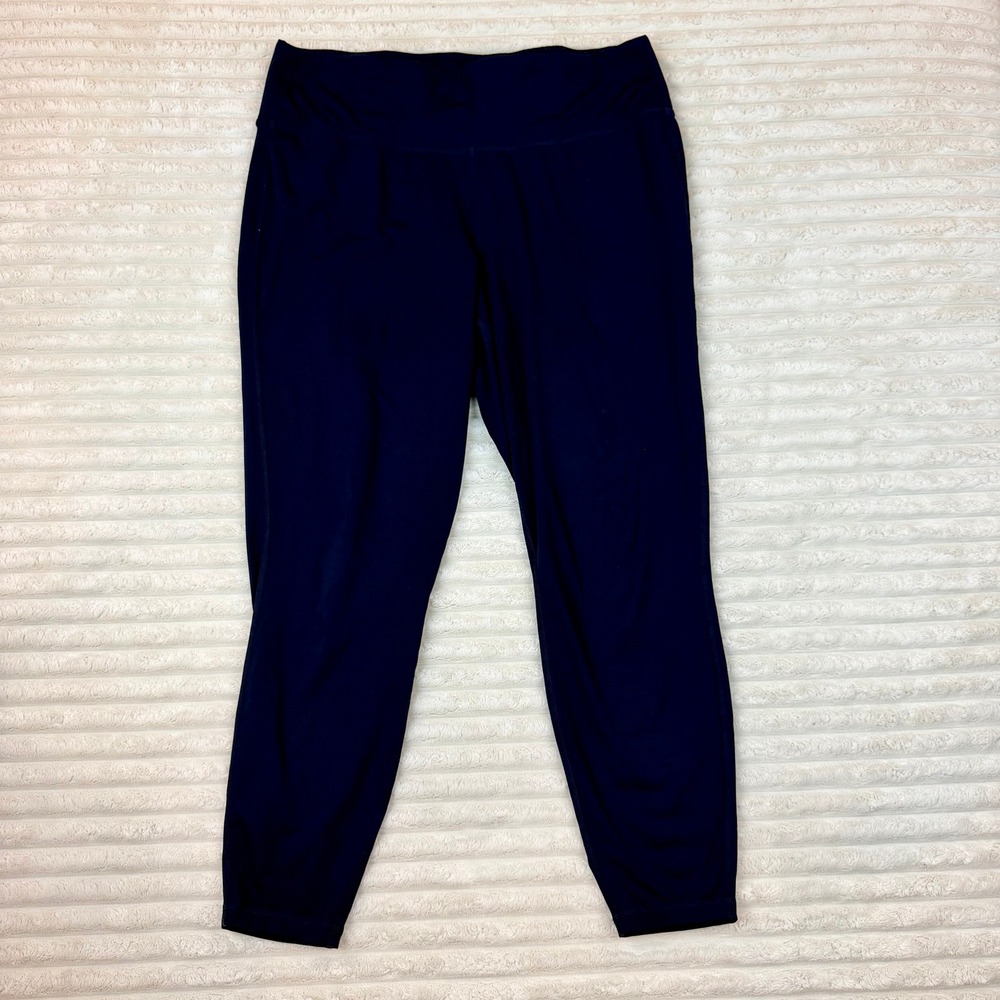 Lane Bryant LIVI Active Black High-Rise Wicking 7/8 Leggings Women Size 18/20